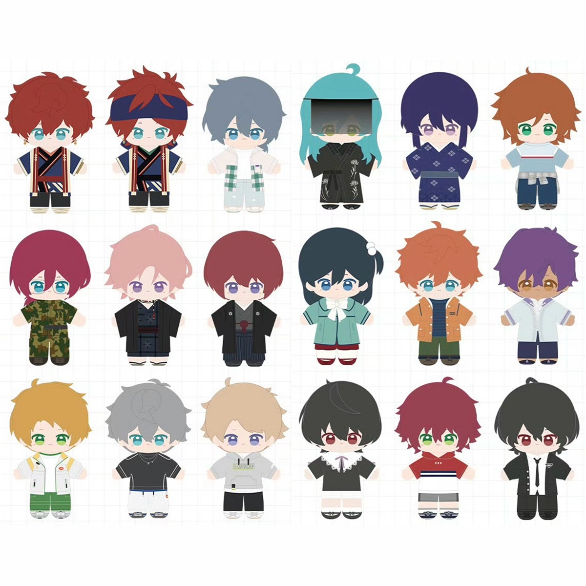 特典対象外・受注販売】着せ替えビッグぬいぐるみ 偶像夢幻祭 童心珍藏