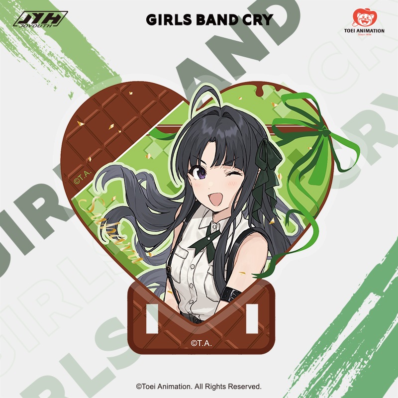 ガールズバンドクライ　中国　アクリルスタンド ジ*️様 ガールズバンドクライ 中国限定 2周年 アクリルスタンド
