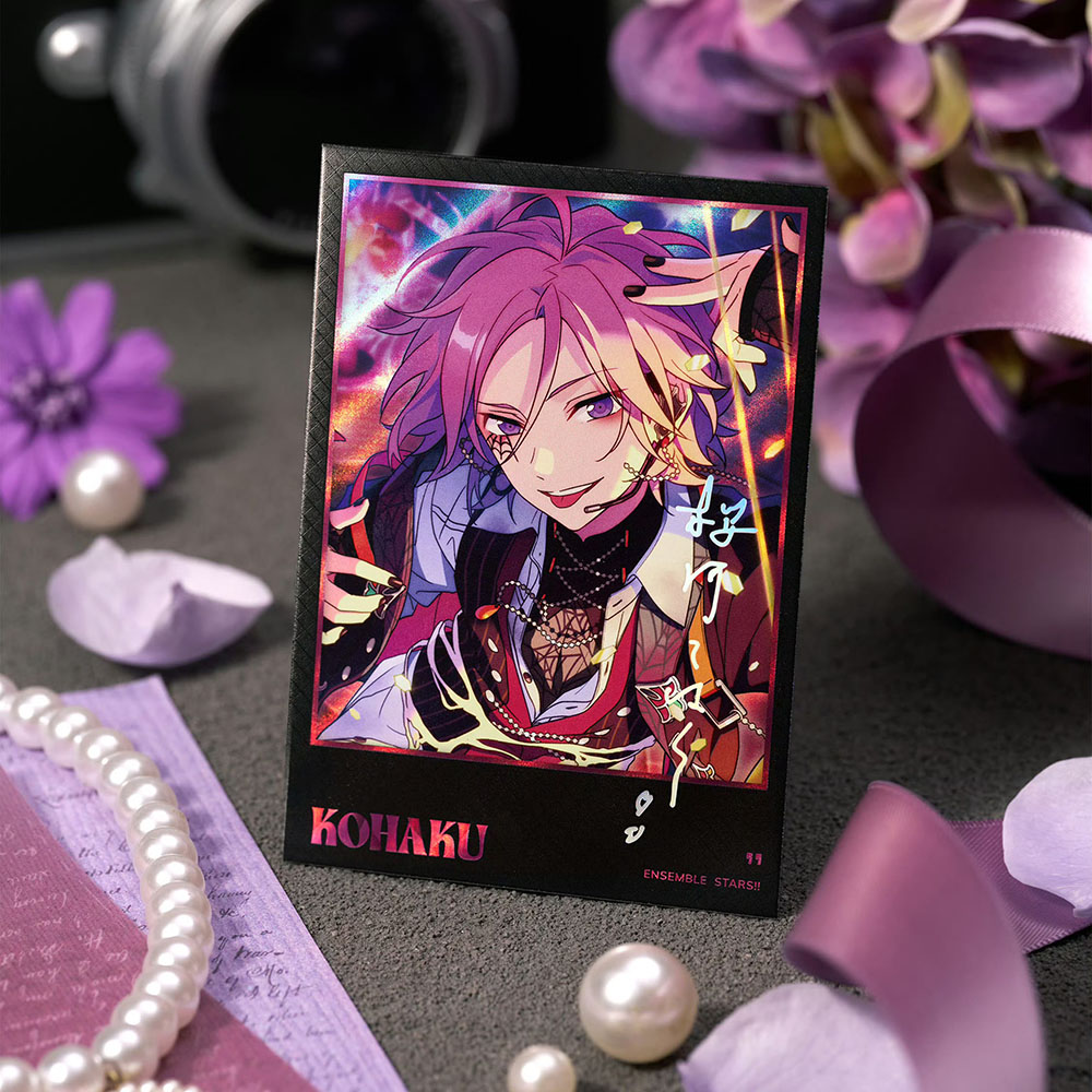 あんスタ　星幻時序チェキ　月永レオ あんスタ中国グッズ代行minaplex