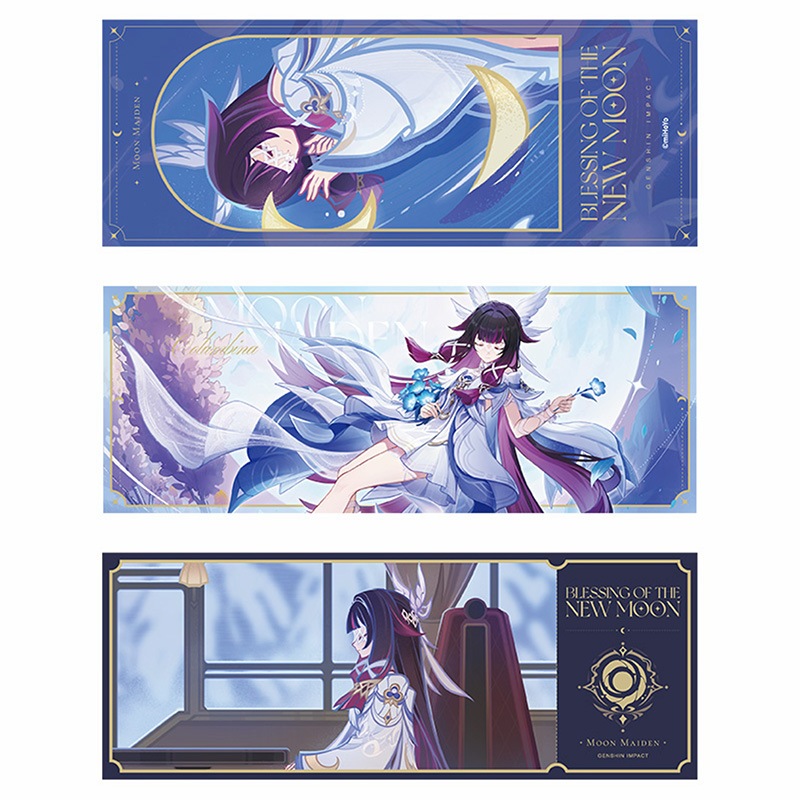 空月の祝福シリーズ ちびキャラ缶バッジ 原神