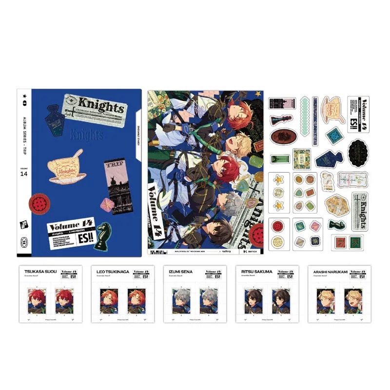 2/20〆】旅路クリアファイルセット TRIPシリーズ 偶像夢幻祭（25