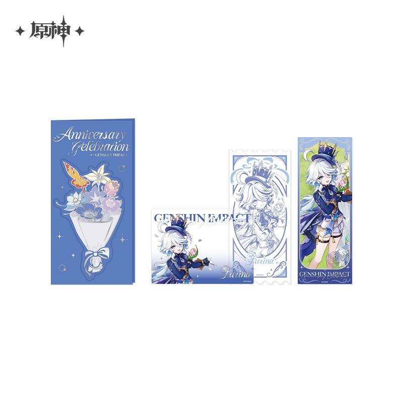 原神 5周年記念シリーズ 記念チケット＆カードセット（2026年2月末順次