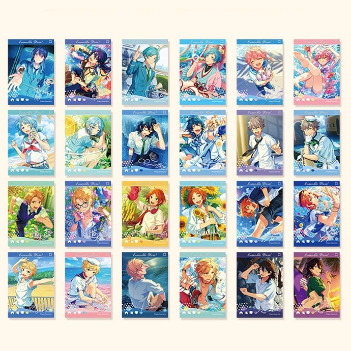 あんスタ中国グッズセット　夏目 あんスタ中国グッズセット 夏目 あんスタ 中国限定グッズ 屏風 逆先