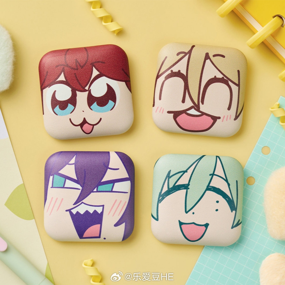 ぶくスタ Face缶バッジ 光 まとめ売り あんスタ中国グッズ代行minaplex