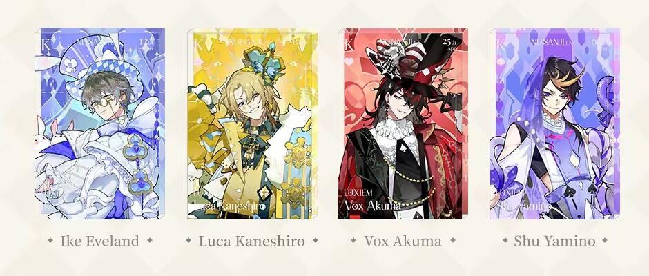 にじさんじノスタルジアコレクションアクリルブロック