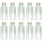 ハーバリウム 瓶 六角 100ml 10本セット キャップ付き ハーバリウムの作り方 ガイド付属 横浜ハーバリウム弐番店|瓶|ハーバリウム