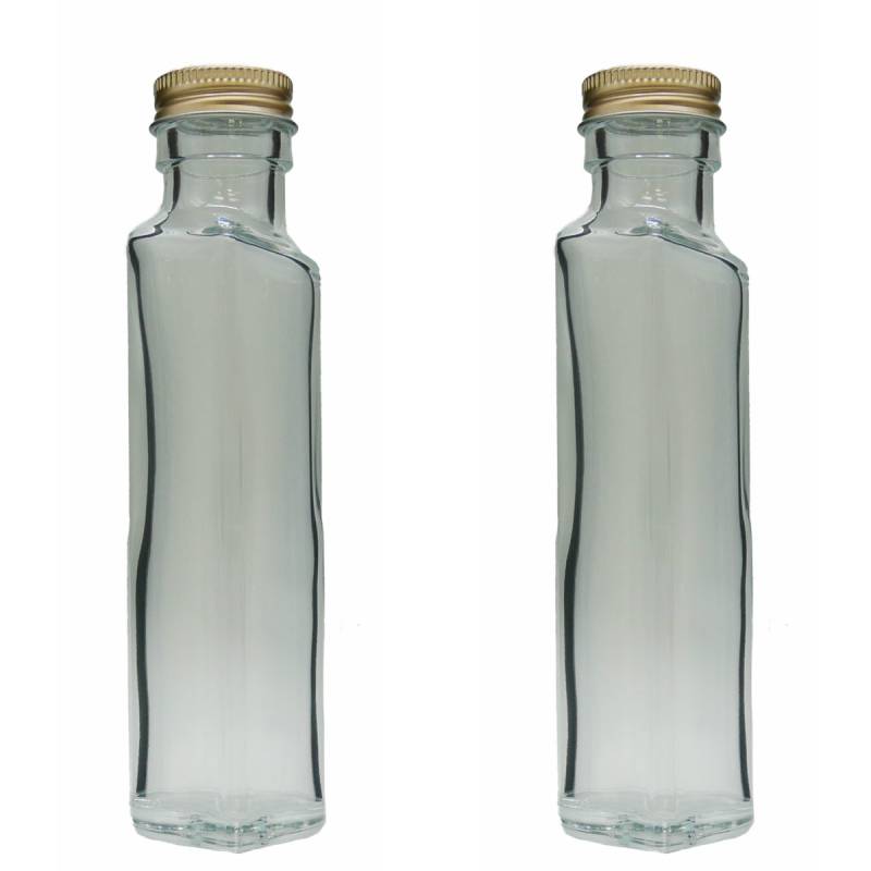 ハーバリウム 瓶 ハート 100ml 2本セット キャップ付き 横浜ハーバリウム弐番店