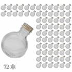 ハーバリウム 瓶 ネコ 100ml 72本セット 業務用 キャップ付き ハーバリウムの作り方 ガイド付属 横浜ハーバリウム弐番店|瓶|ハーバリウム