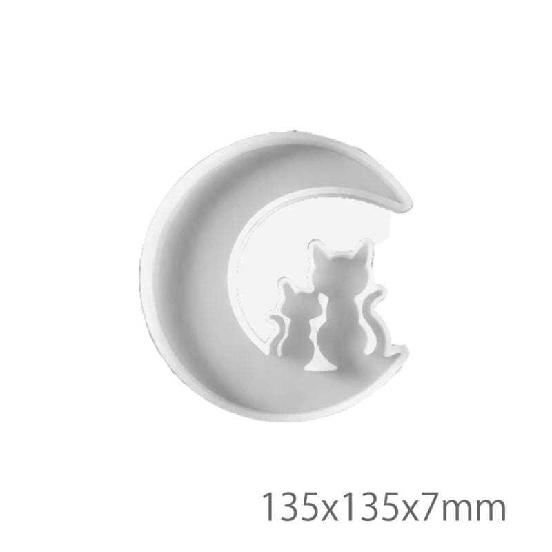 シリコンモールド 月猫 レジン 型