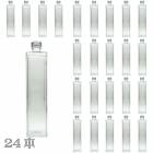 ガラス瓶 四角 500ml 24本セット 業務用 蓋付き ドレッシング ボトル 調味料入れ 保存容器 キャニスター|保存容器