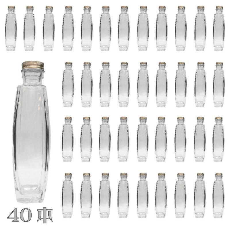 ハーバリウム 瓶 風車 200ml 40本セット 業務用 キャップ付き 横浜ハーバリウム弐番店