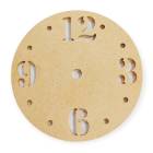 送料無料 時計盤 小さめ 14.5cm MDF DIY 手作り 着色可能 エポキシレジンアート 用の ベース材 にも適しています|時計