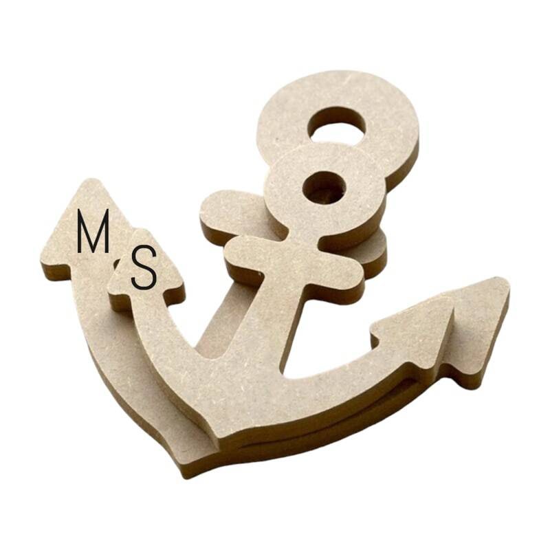 MDF アートボード Sサイズ アンカー 12mm厚 木製パネル 画材 ベース材 DIY ウエルカムボード 手作りに レジンアート エポキシアート 用にも適しています