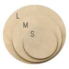 MDF アートボード Sサイズ 丸 12mm厚 木製パネル 画材 ベース材 DIY ウエルカムボード 手作りに レジンアート エポキシアート 用にも適しています|アートボード