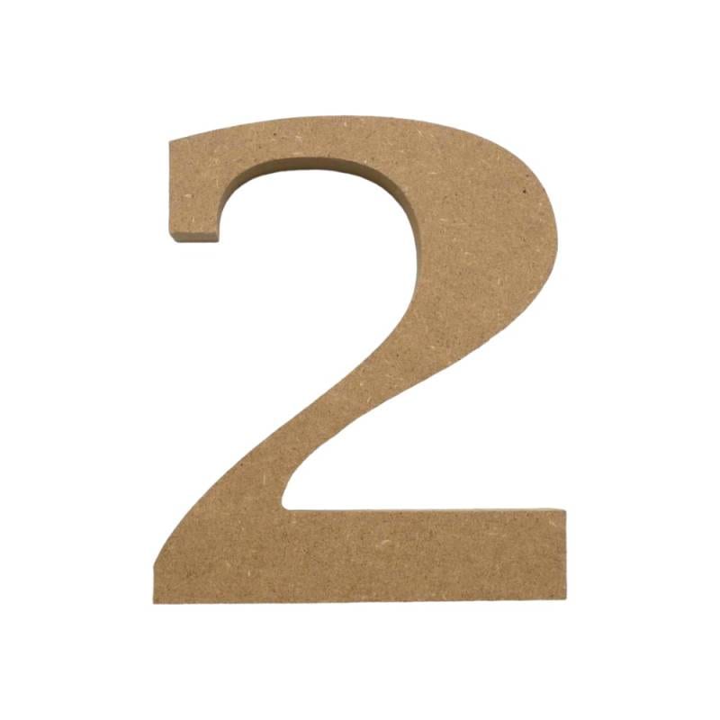 アルファベット & 数字 オブジェ 【2】 木製 MDF イニシャル アルファベットレター インテリア イニシャルオブジェ ウエルカムオブジェ