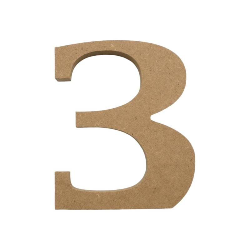 アルファベット & 数字 オブジェ 【3】 木製 MDF イニシャル アルファベットレター インテリア イニシャルオブジェ ウエルカムオブジェ