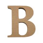 アルファベット & 数字 オブジェ 【B】 木製 MDF イニシャル アルファベットレター インテリア イニシャルオブジェ ウエルカムオブジェ|アートボード