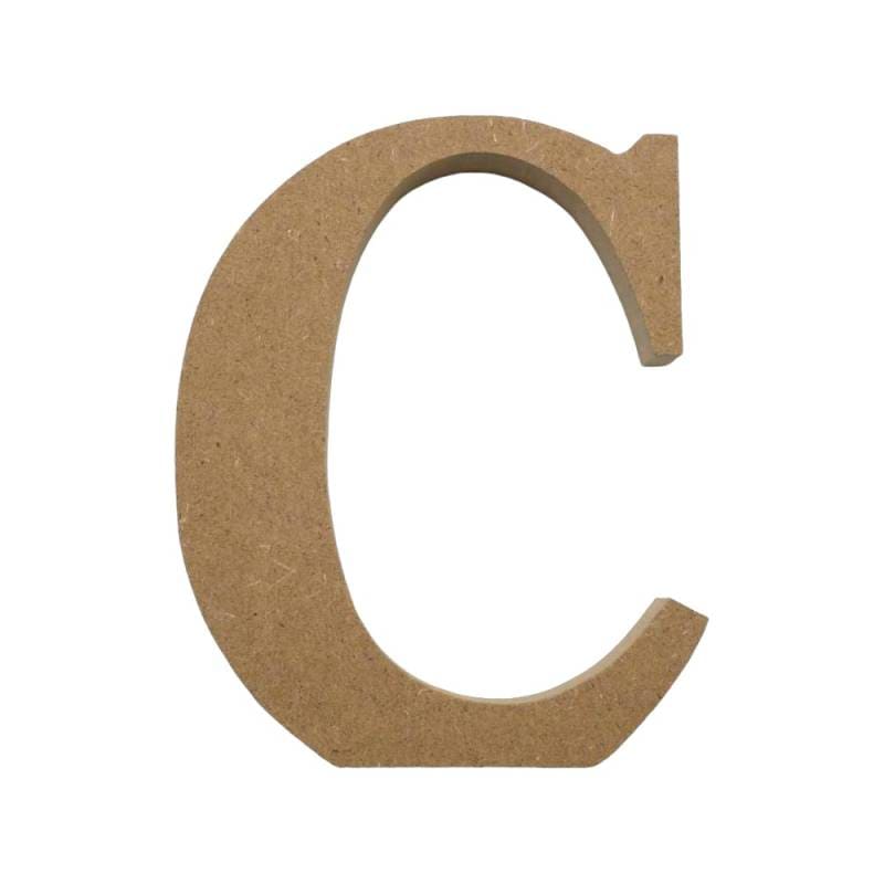 アルファベット & 数字 オブジェ 【C】 木製 MDF イニシャル アルファベットレター インテリア イニシャルオブジェ ウエルカムオブジェ