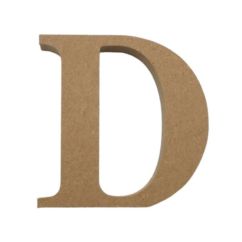 アルファベット & 数字 オブジェ 【D】 木製 MDF イニシャル アルファベットレター インテリア イニシャルオブジェ ウエルカムオブジェ