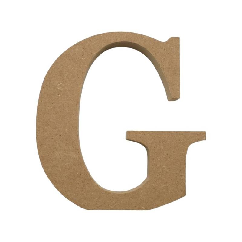 アルファベット & 数字 オブジェ 【G】 木製 MDF イニシャル アルファベットレター インテリア イニシャルオブジェ ウエルカムオブジェ