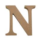 アルファベット & 数字 オブジェ 【N】 木製 MDF イニシャル アルファベットレター インテリア イニシャルオブジェ ウエルカムオブジェ|アートボード