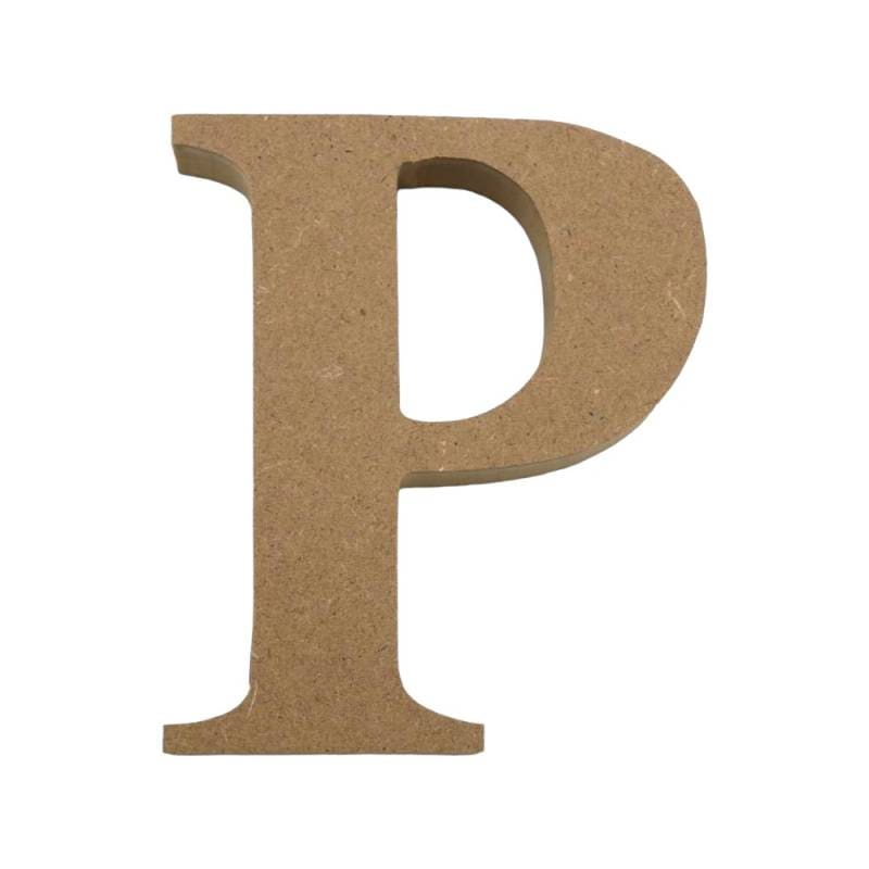 アルファベット & 数字 オブジェ 【P】 木製 MDF イニシャル アルファベットレター インテリア イニシャルオブジェ ウエルカムオブジェ