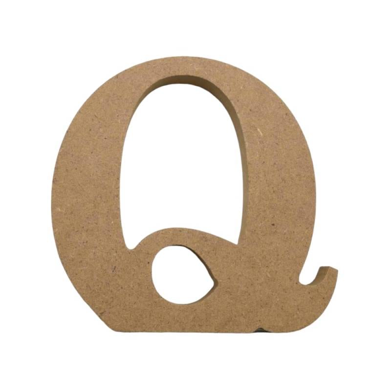 アルファベット & 数字 オブジェ 【Q】 木製 MDF イニシャル アルファベットレター インテリア イニシャルオブジェ ウエルカムオブジェ