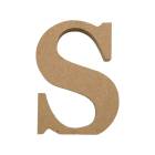 アルファベット & 数字 オブジェ 【S】 木製 MDF イニシャル アルファベットレター インテリア イニシャルオブジェ ウエルカムオブジェ|アートボード