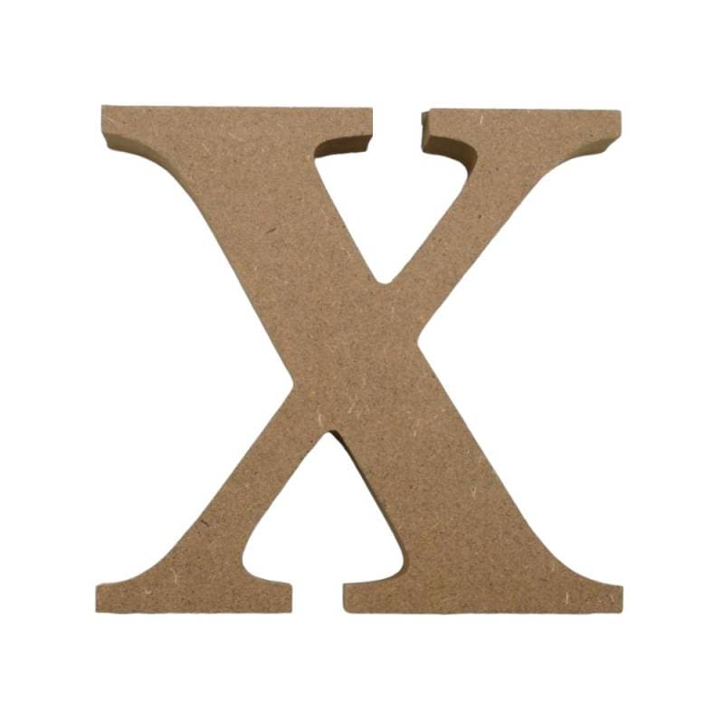 アルファベット & 数字 オブジェ 【X】 木製 MDF イニシャル アルファベットレター インテリア イニシャルオブジェ ウエルカムオブジェ