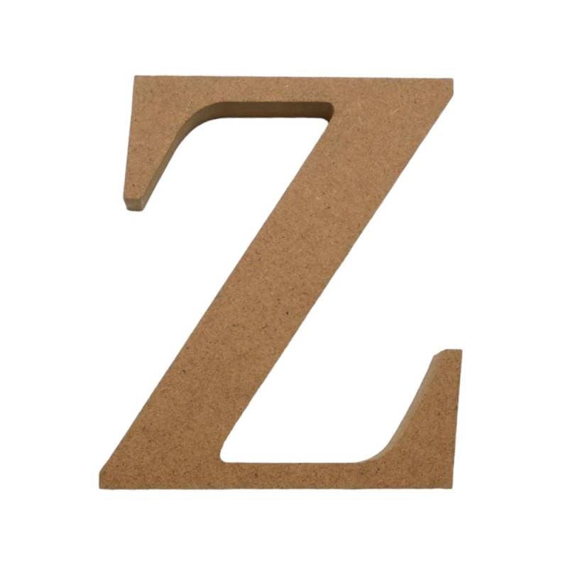 アルファベット & 数字 オブジェ 【Z】 木製 MDF イニシャル アルファベットレター インテリア イニシャルオブジェ ウエルカムオブジェ