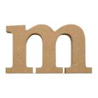 アルファベット & 数字 オブジェ 【小文字m】 木製 MDF イニシャル アルファベットレター インテリア イニシャルオブジェ ウエルカムオブジェ|アートボード