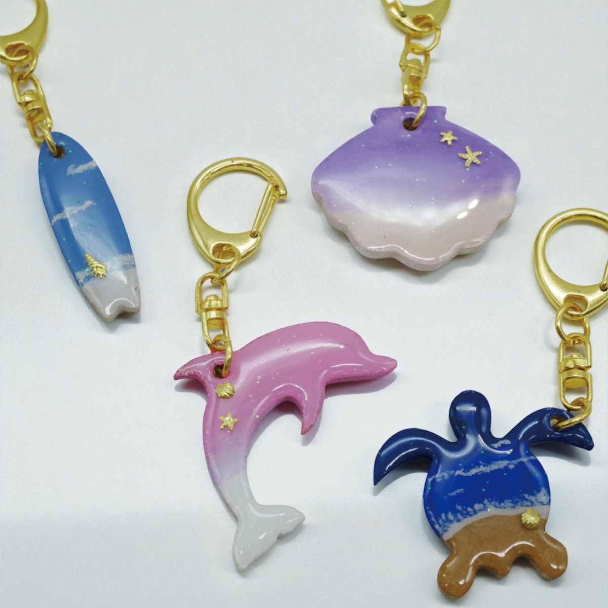 ” MDF ” アートボード mini ( 10枚セット) 3mm厚 木製 木材 MDF素材 チップ ミニ 小さな 切り抜き ホヌ カメ イルカ ドルフィン シェル 貝 サーフボード