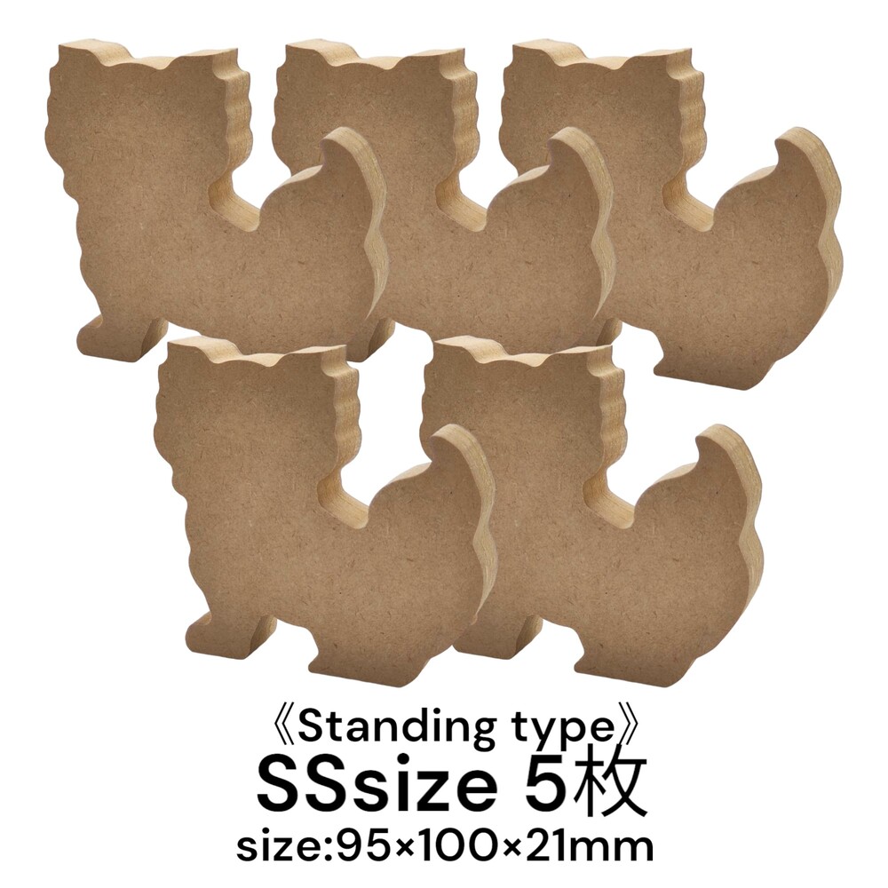 MDF アートボード スタンディング シーサー 21mm厚 木製パネル 画材 ベース材 DIY ウエルカムボード 手作りに レジンアート エポキシアート 用にも適しています