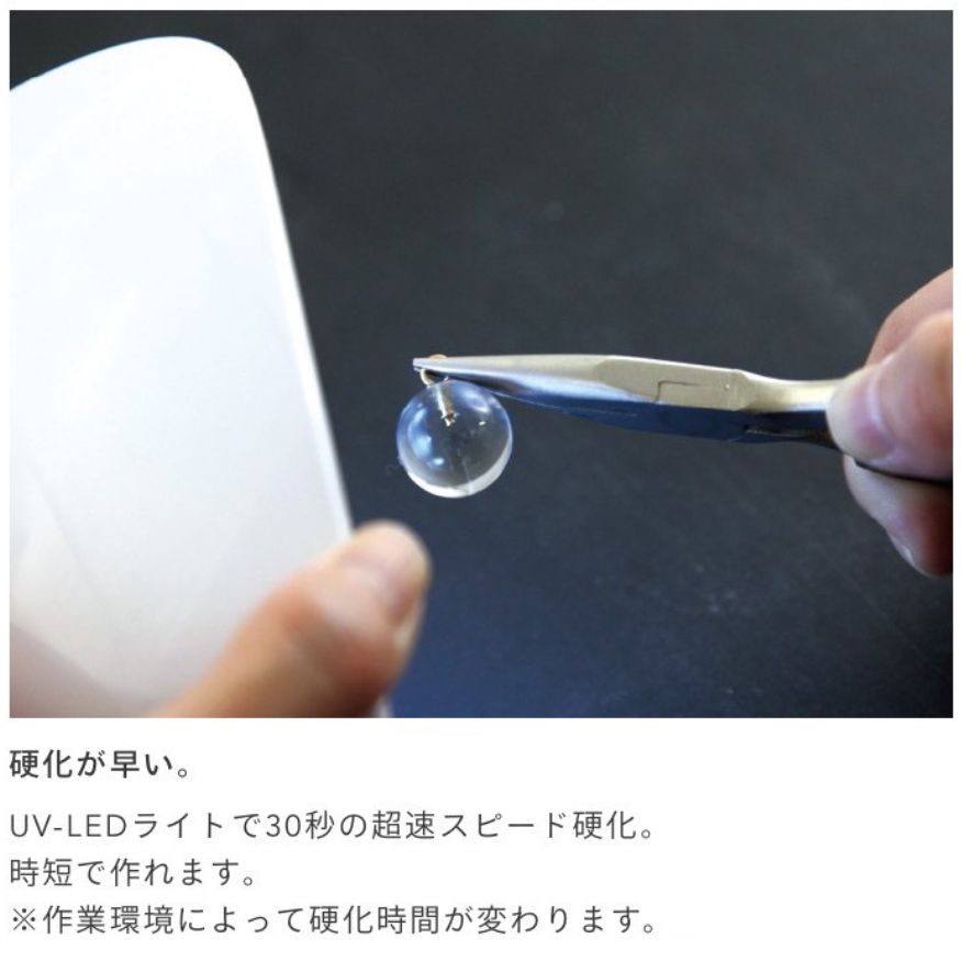 【パジコ】 UV-LED レジン 星の雫 ( グロス ) 10g UVレジン液 レジン PADICO UV-LEDレジン グロスタイプ コーティングレジン UV-LEDコーティングレジン