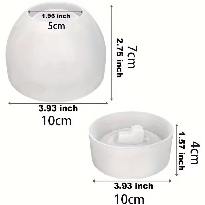 シリコンモールド リンゴ 小物入れ レジン 型