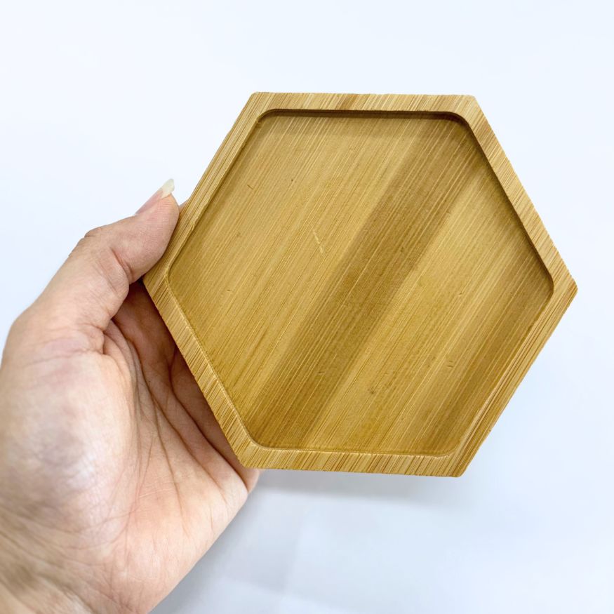 バンブートレー バンブーコースター 木製トレー 木製トレイ 木製コースター バンブートレイ 画材 ベース材 DIY ウエルカムボード 手作りに レジンアート