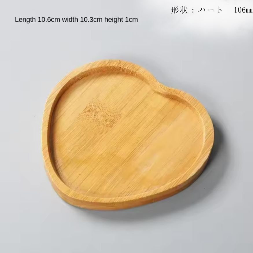バンブートレー バンブーコースター 木製トレー 木製トレイ 木製コースター バンブートレイ 画材 ベース材 DIY ウエルカムボード 手作りに レジンアート