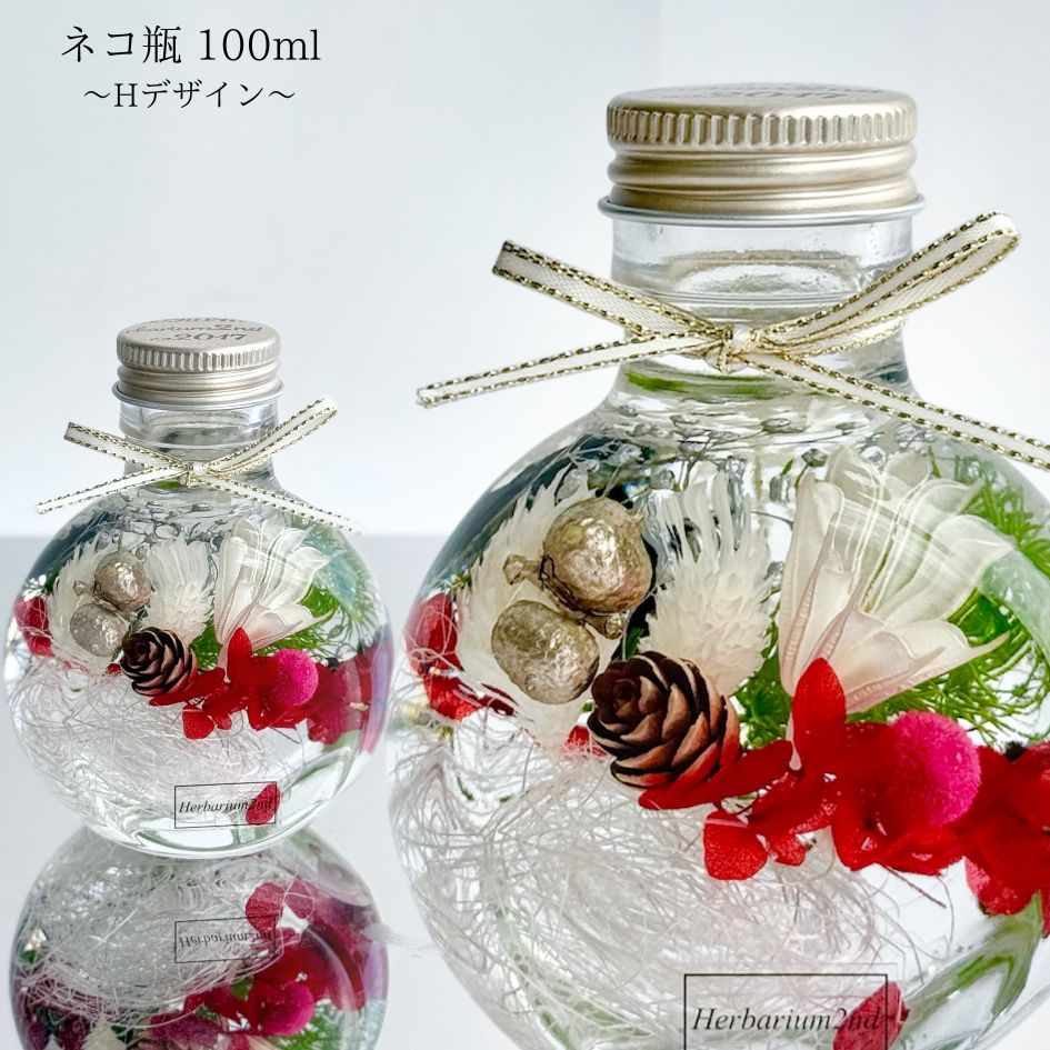 ハーバリウム ＼クリスマス 限定デザイン／ 完成品 ギフト ギフト用 プレゼント 装飾 飾り 子供 衣装  贈り物 おしゃれ かわいい お返し 飾り付け ディスプレイ
