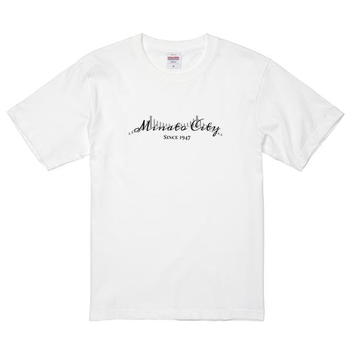 Minato City ロゴTシャツ（白）