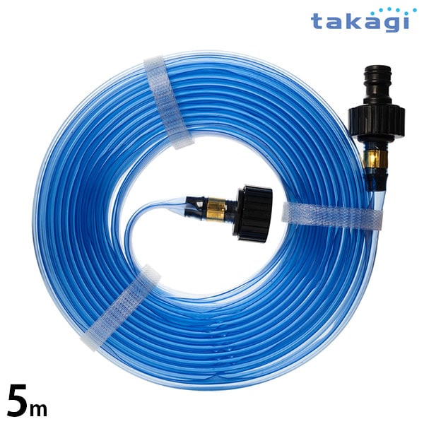 paku　4本まとめ売り タカギ　灌水チューブ　水やりホース タカギ 灌水用ホース 『散水チューブ5m』 G405 (穴数175) ｜ 散水用品