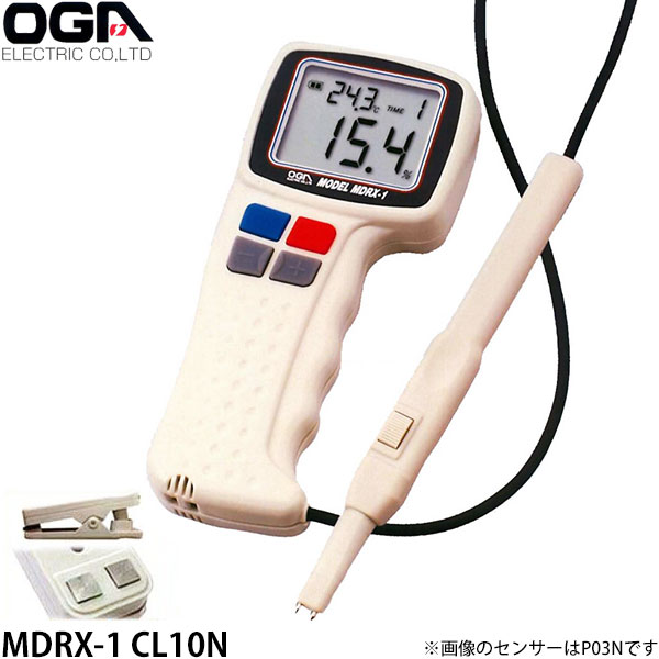 オガ電子 簡易型水分計 MDRX-1 CL10N (電極が片面にあり測定毎に厚さが違う試料用/麺類等) ｜ 計測機器・測定工具,水分測定 器の通販・販売ならミナトワークス