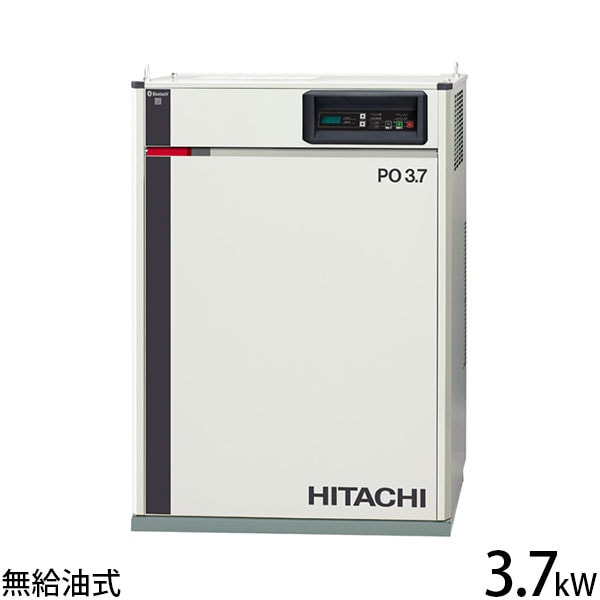 日立産機 コンプレッサー パッケージベビコン PO-3.7MNB5/6 (無給油式