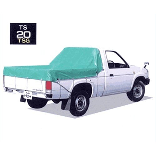 南栄工業 トラックシート軽トラック用(ゴム付10m) 175×210cm グリーン TS-10KL トラックシート TS-10｜トラック用品｜南榮工業株式会社