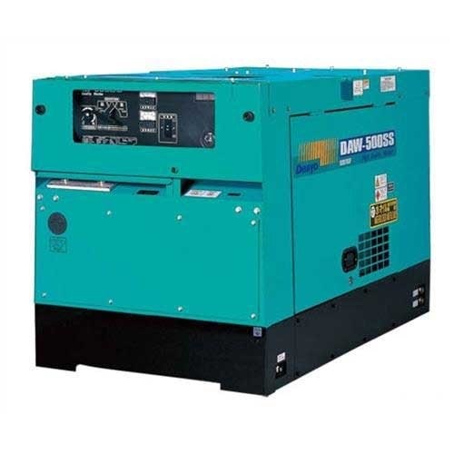 デンヨー 防音型ディーゼルエンジン溶接機 DAW-500SS (溶接発電兼用 