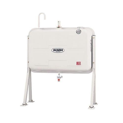 【中古品 直接引取限定(新潟市南区)】★☆サンダイヤ 灯油ホームタンク(１９８ℓ) KS3-200 防油堤付き！！☆★現状渡し 中古品 直接引取限定(新潟市南区)】サンダイヤ 灯油ホームタンク