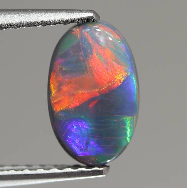 天然ブラックオパール 1.13ct 【レインボーカラー】 コレマ品