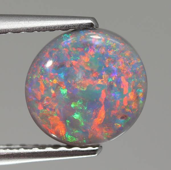 天然ブラックオパール 1.24ct 【全面斑】　コレマ品