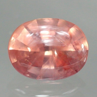 2.45ct 天然 ジルコン ルース バイカラー クリア オレンジ ソ 2.45ct 天然 ジルコン ルース バイカラー クリア オレンジ ソ