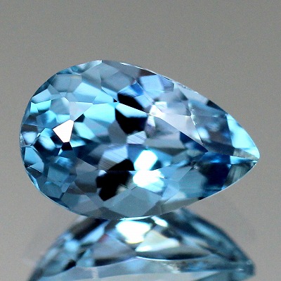 0.97ct天然アクアマリン【サンタマリア】ブラジル　美色