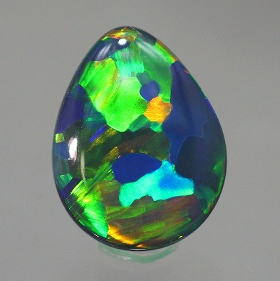 1.11ct天然ブラックオパール【TOPクオリティー】パズルパターン